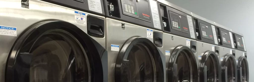 Laundry machines - The Dutchman's Laundry Home Banner
