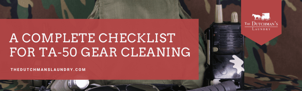 A Complete Checklist for TA-50 Gear Cleaning