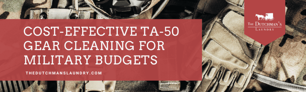 TA-50 Army gear, CIF turn-in and cleaning cost guide